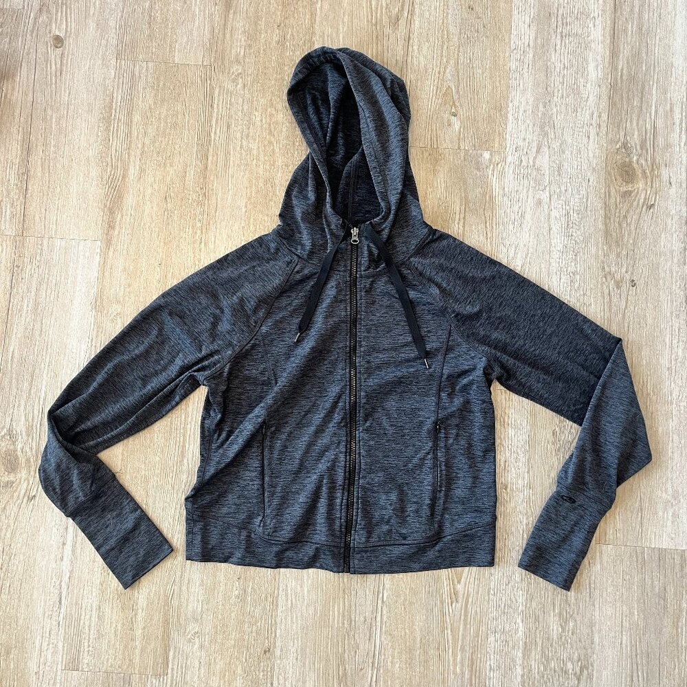 Champion c9 CROP Athletic Jacket Charcoal gray M